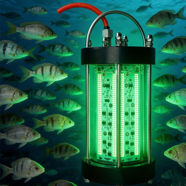 green fishing light