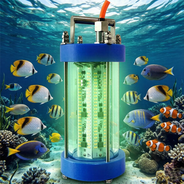 fish light underwater