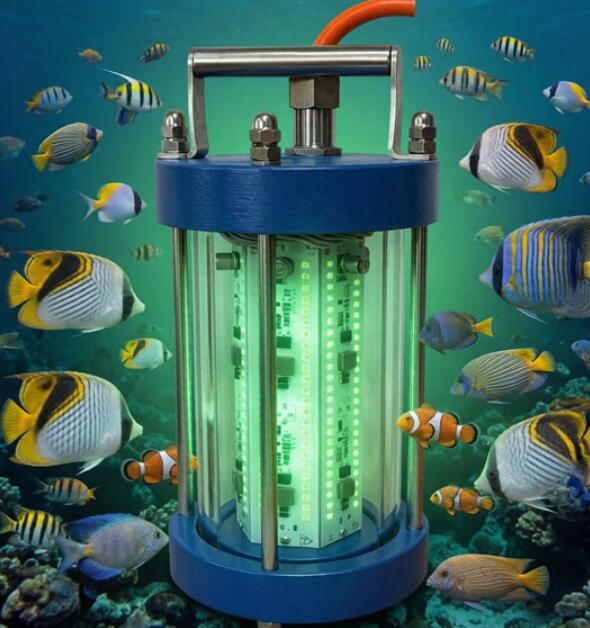 green fishing light